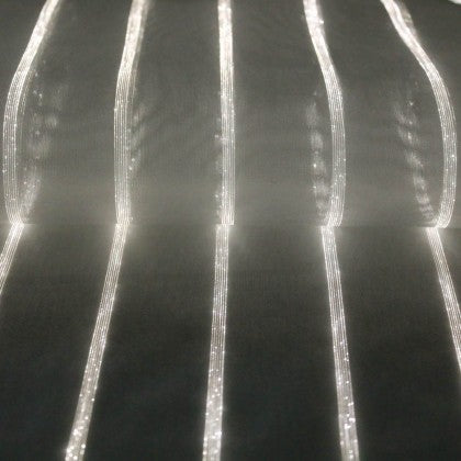DANIELA WHITE FABRIC (LUMINOUS FIBER OPTIC FABRIC)